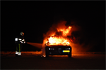 Prio 1 Brand Wegvervoer Auto Oost Buitenpost